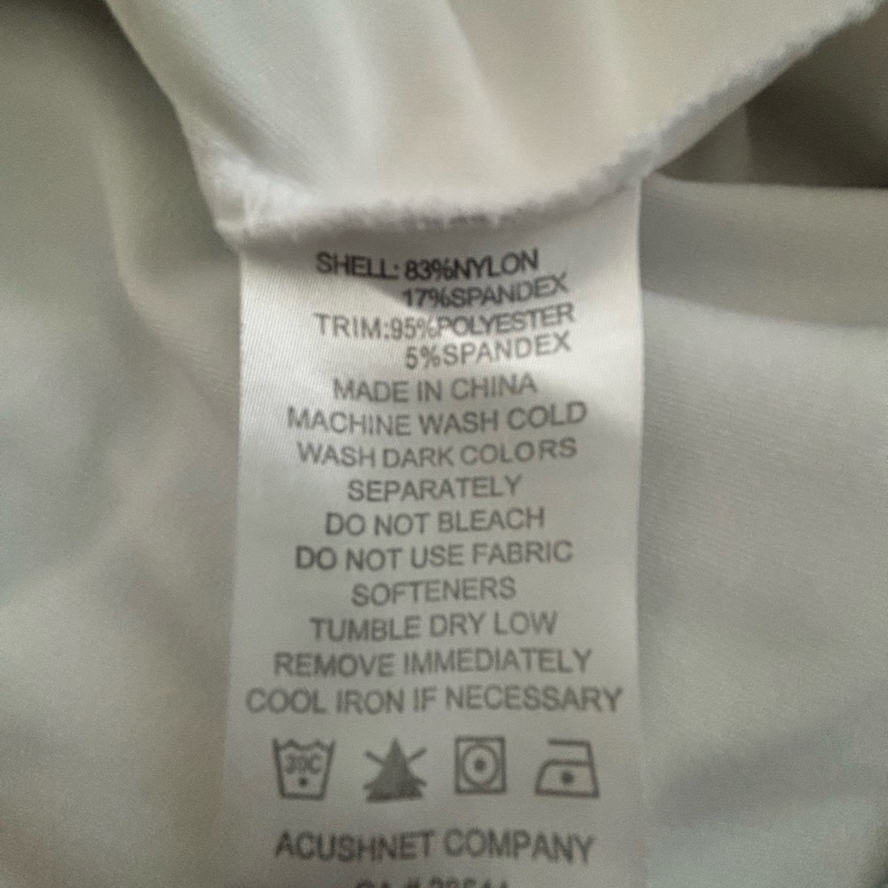 FootJoy White Quarter-Zip - Picture 6 of 7